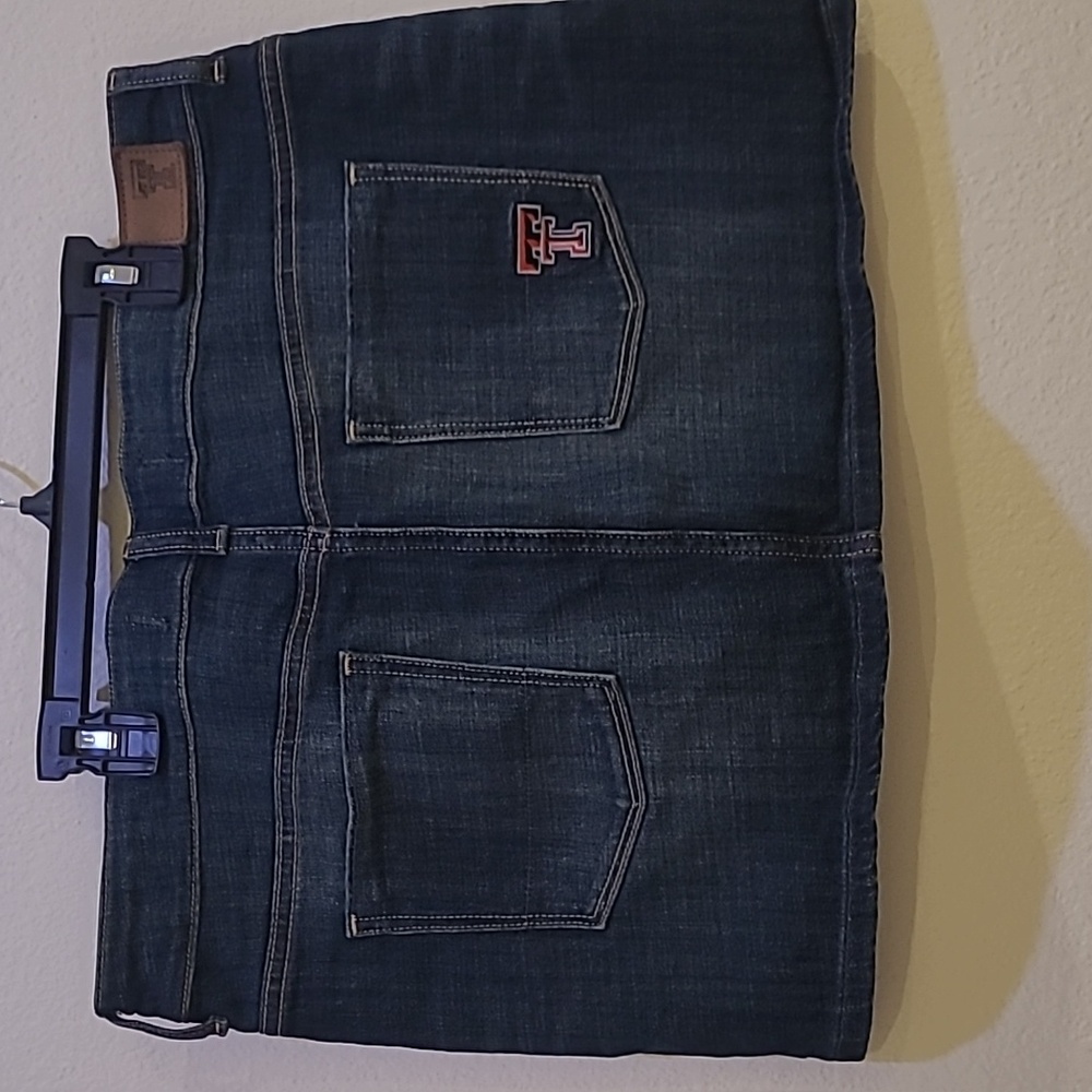 Varsity Sports Denimatrix, S 12, TTU Denim Custom Mini Skirt